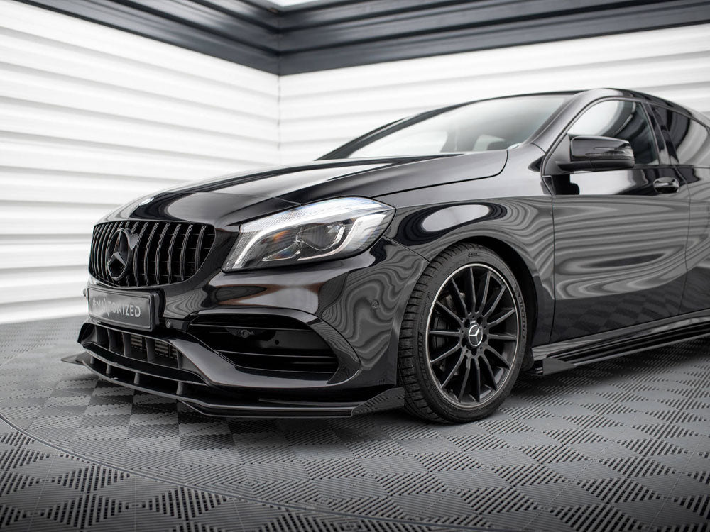 Maxton Design Front Flaps Mercedes-Benz A AMG-Line W176 Facelift