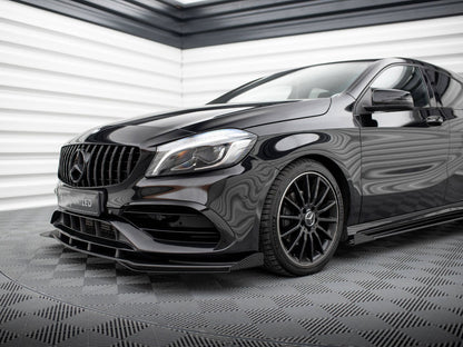 Maxton Design Front Flaps Mercedes-Benz A AMG-Line W176 Facelift