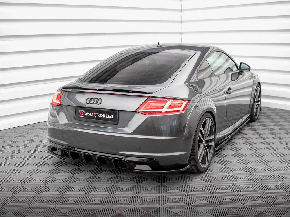 Maxton Design Rear Side Splitters V.2 Audi TT S-Line 8S