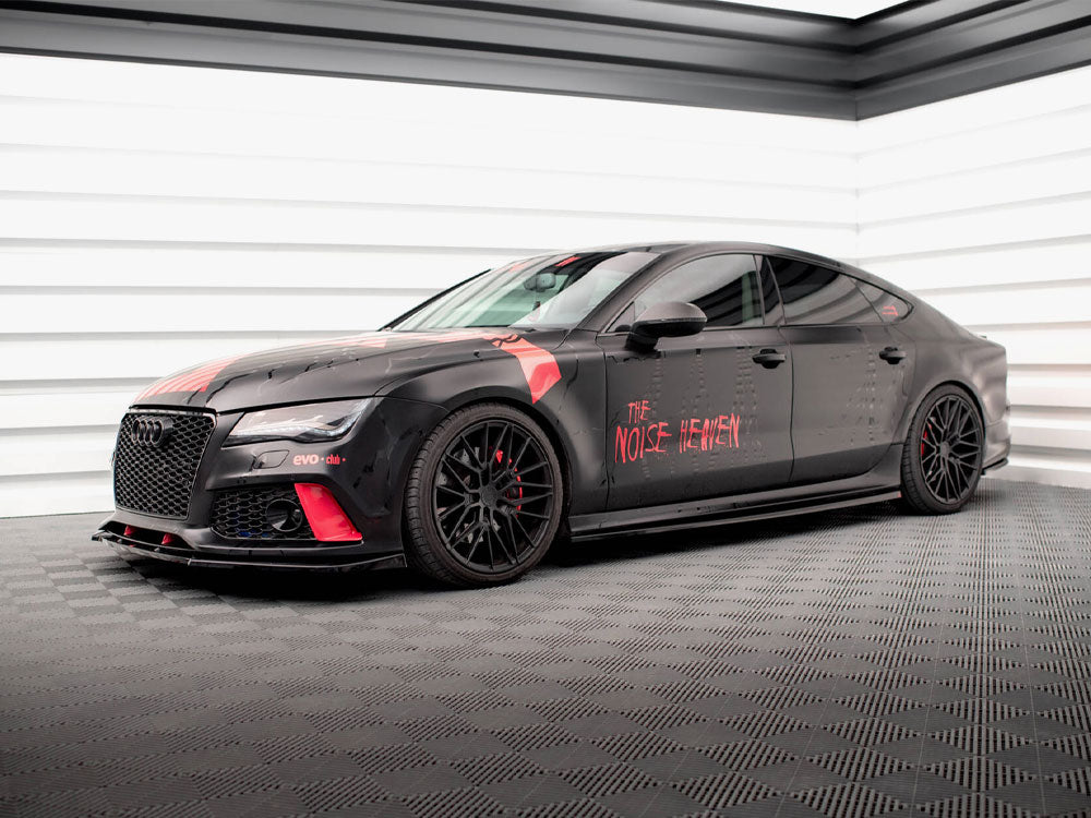 Maxton Design Side Skirts Diffusers Audi A7 RS7 Look C7
