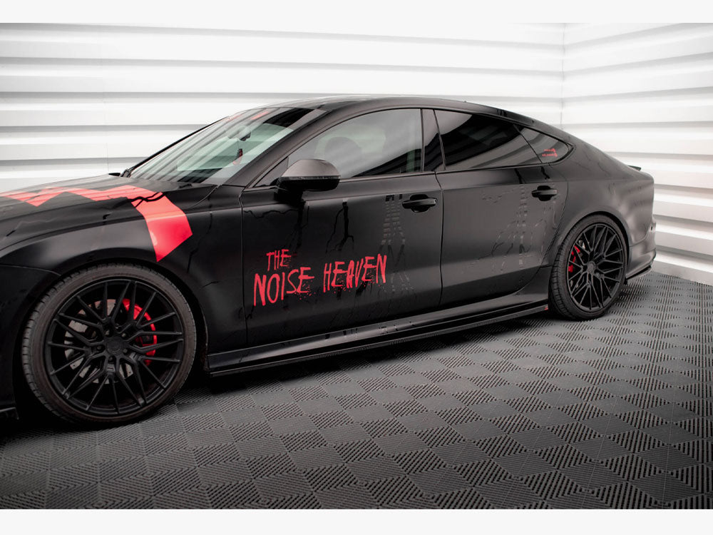 Maxton Design Side Skirts Diffusers Audi A7 RS7 Look C7