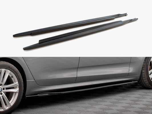 Maxton Design Side Skirts Diffusers BMW 5 GT M-Pack F07