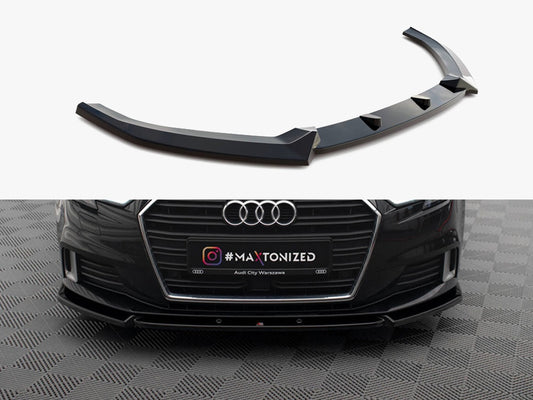 Maxton Design Front Splitter V.1 Audi A3 Sportback 8V Facelift