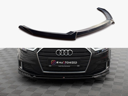 Maxton Design Front Splitter V.2 Audi A3 Sportback 8V Facelift