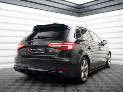 Maxton Design Spoiler CAP Audi A3 Sportback 8V Facelift