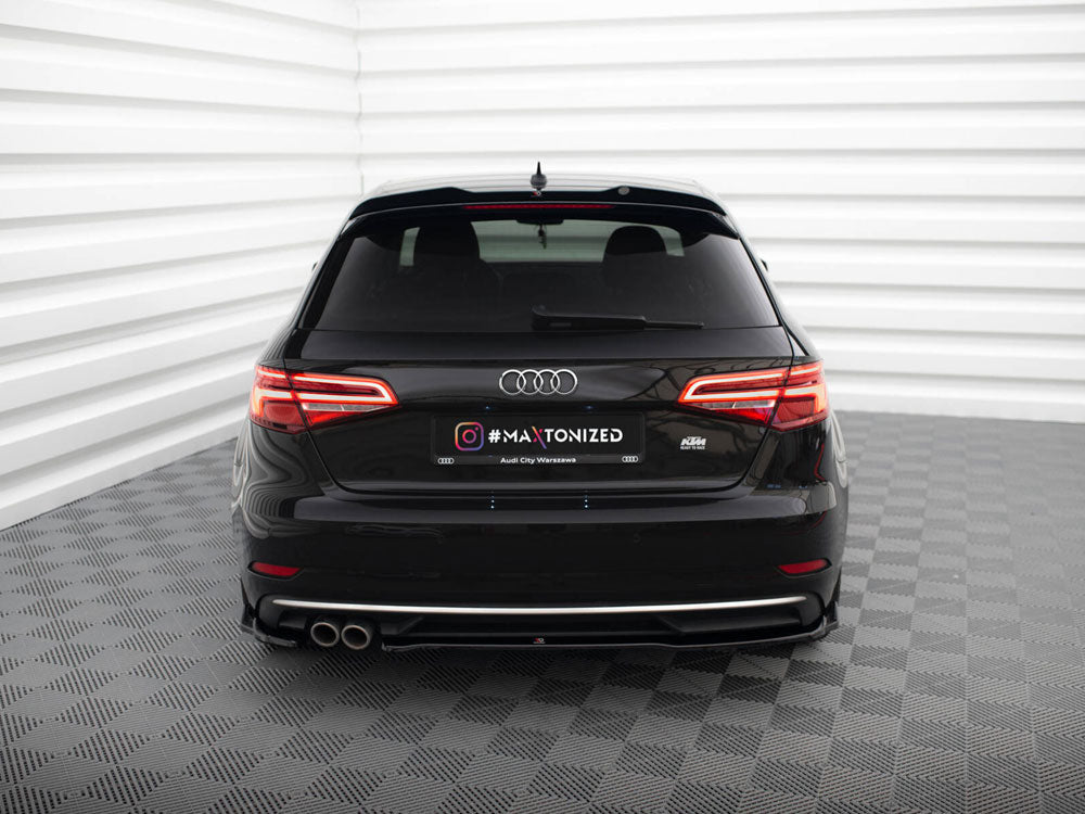 Maxton Design Rear Side Splitters Audi A3 Sportback 8V Facelift
