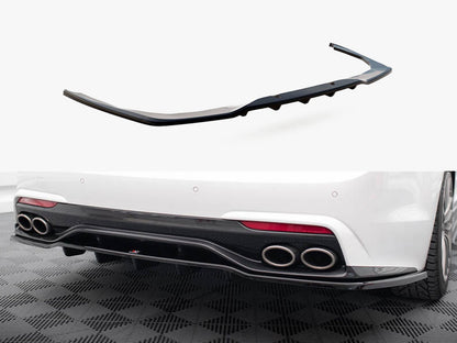 Maxton Design Central Rear Splitter (Vertical Bars) Kia Stinger Mk1