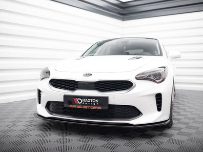 Maxton Design Front Splitter V.1 Kia Stinger GT / GT-Line / Standard Mk1