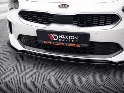 Maxton Design Front Splitter V.1 Kia Stinger GT / GT-Line / Standard Mk1