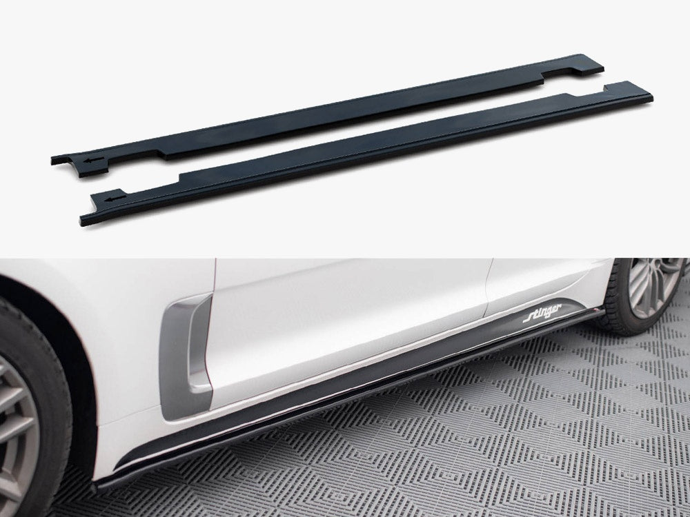 Maxton Design Side Skirts Diffusers Kia Stinger GT / GT-Line / Standard Mk1