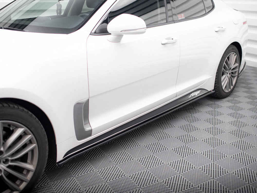 Maxton Design Side Skirts Diffusers Kia Stinger GT / GT-Line / Standard Mk1