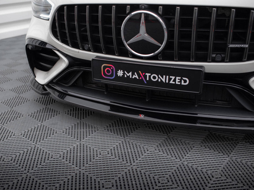 Maxton Design Front Splitter V.1 Mercedes-AMG GT 43 4 Door Coupe V8 Styling Package