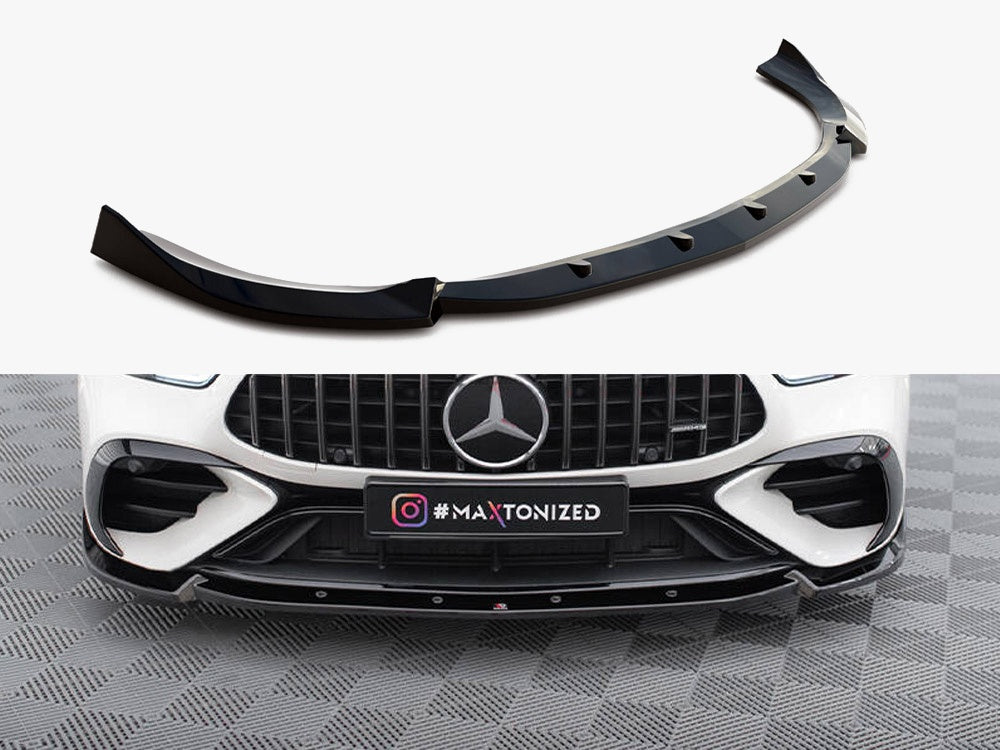 Maxton Design Front Splitter V.2 Mercedes-AMG GT 43 4 Door Coupe V8 Styling Package