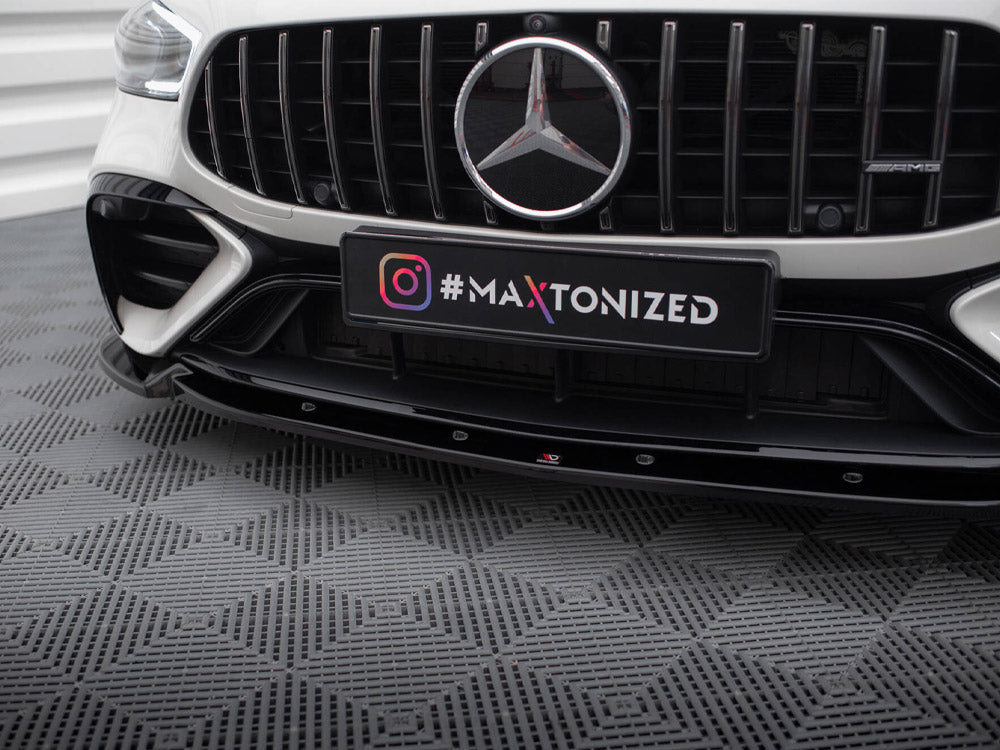 Maxton Design Front Splitter V.2 Mercedes-AMG GT 43 4 Door Coupe V8 Styling Package