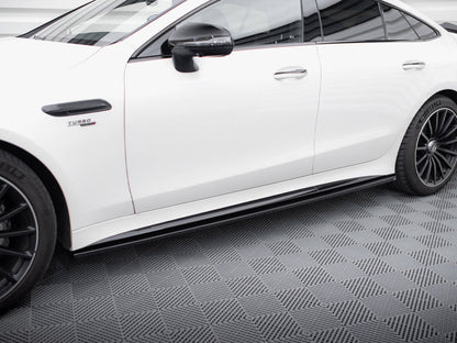 Maxton Design Side Skirts Diffusers Mercedes-AMG GT 43 4 Door Coupe V8 Styling Package