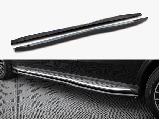Maxton Design Side Skirts Diffusers Mercedes-Benz GLC AMG-Line X254