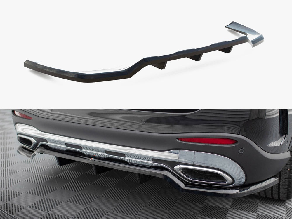 Maxton Design Rear Splitter (Vertical Bars) Mercedes-Benz GLC AMG-Line X254