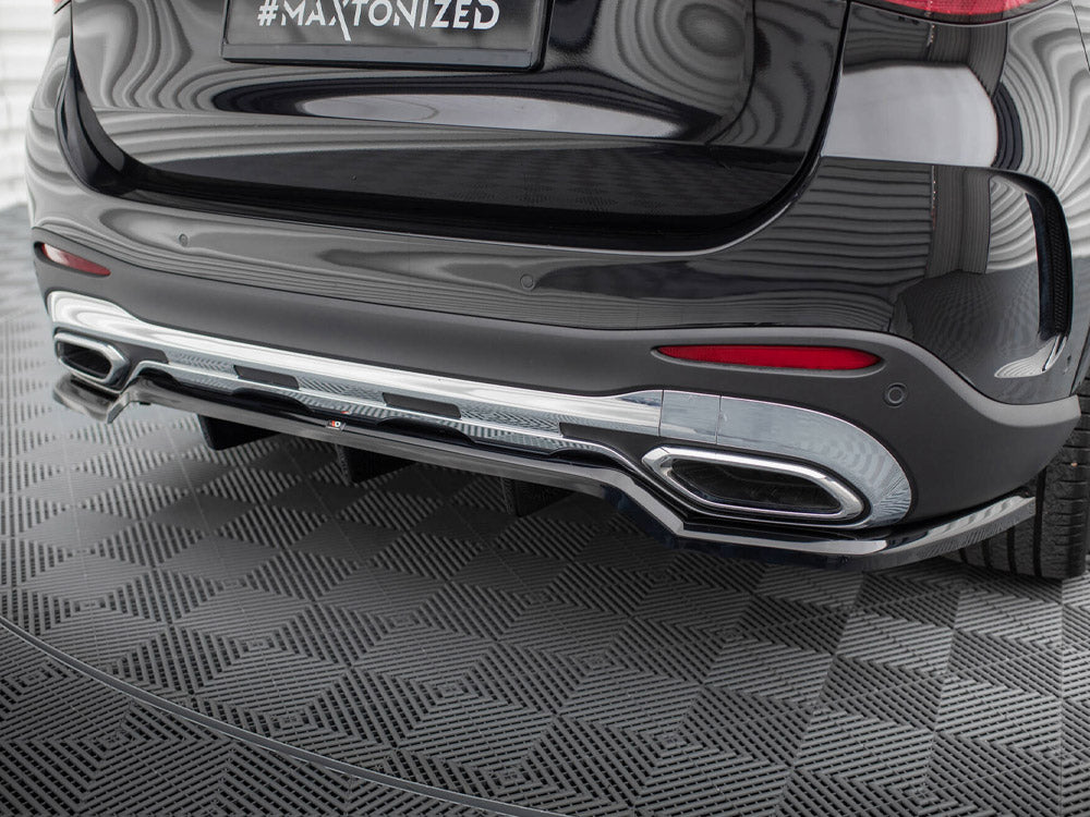 Maxton Design Rear Splitter (Vertical Bars) Mercedes-Benz GLC AMG-Line X254