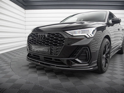 Maxton Design Front Splitter V.1 Audi Q3 Sportback F3