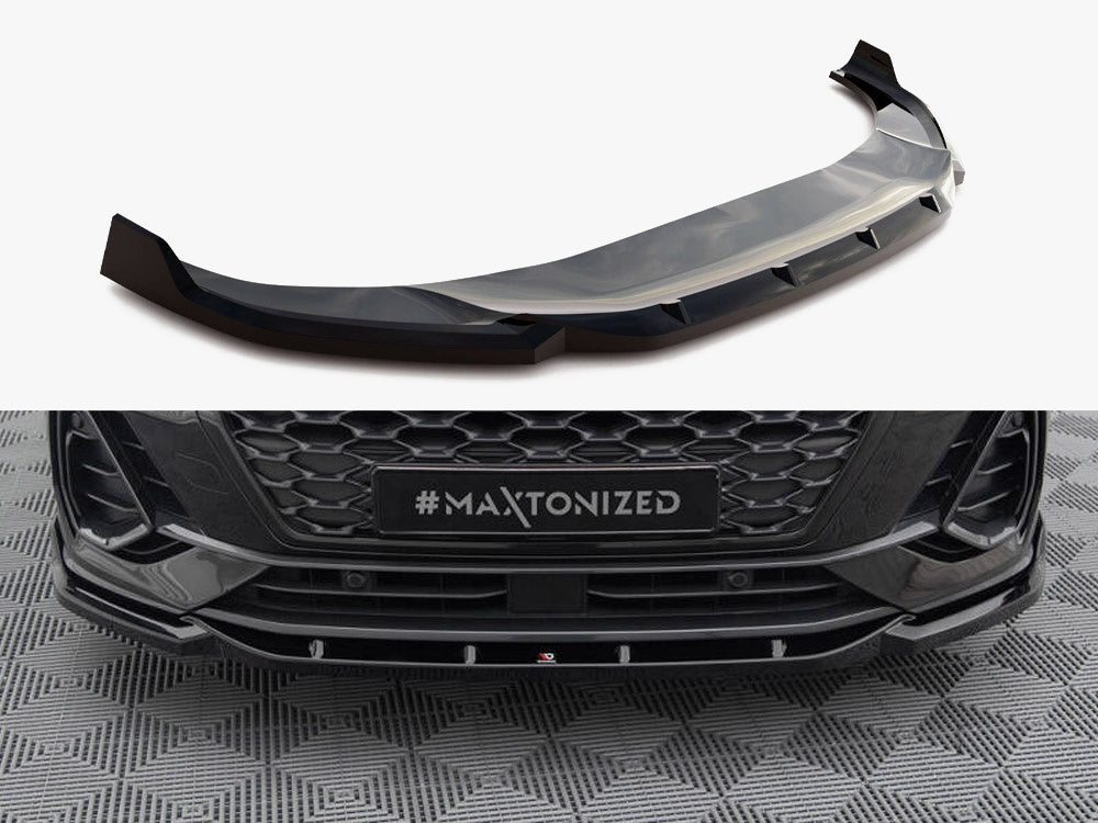 Maxton Design Front Splitter V.2 Audi Q3 Sportback F3