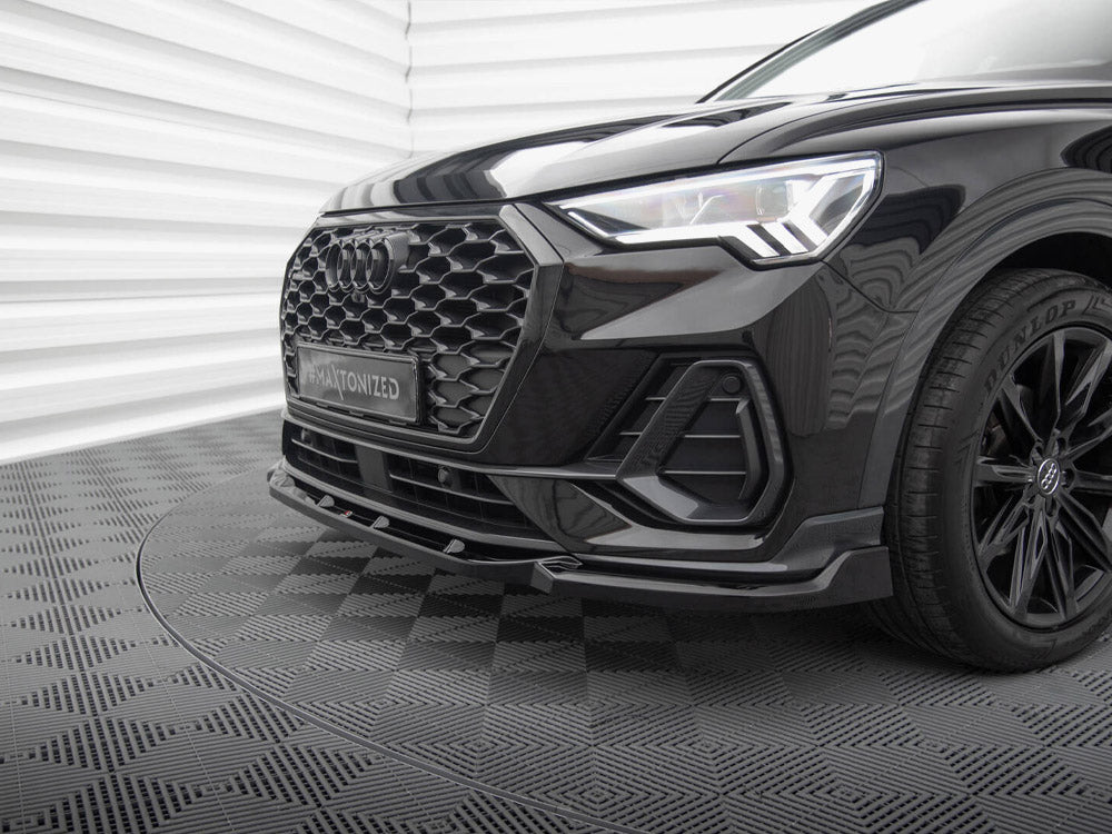 Maxton Design Front Splitter V.2 Audi Q3 Sportback F3