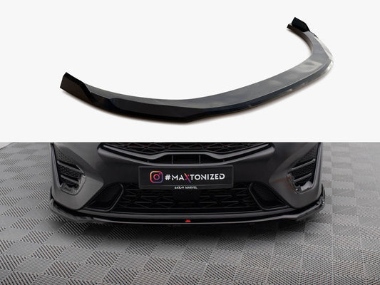 Maxton Design Front Splitter V.1 Kia Proceed GT Mk3 Facelift / Ceed GT / GT - Line Mk1 Facelift