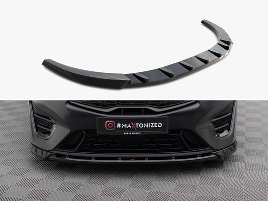 Maxton Design Front Splitter V.2 Kia Proceed GT Mk3 Facelift / Ceed GT / GT - Line Mk1 Facelift