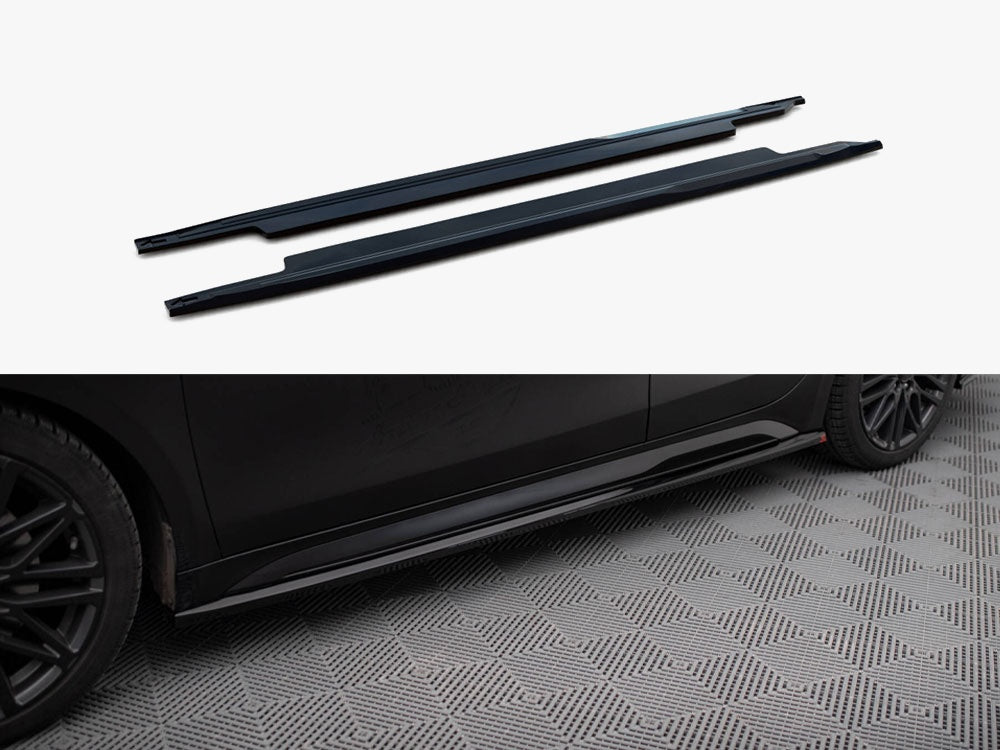 Maxton Design Side Skirts Diffusers Kia Proceed GT / GT-Line Mk1 Facelift / Ceed GT Mk3 Facelift