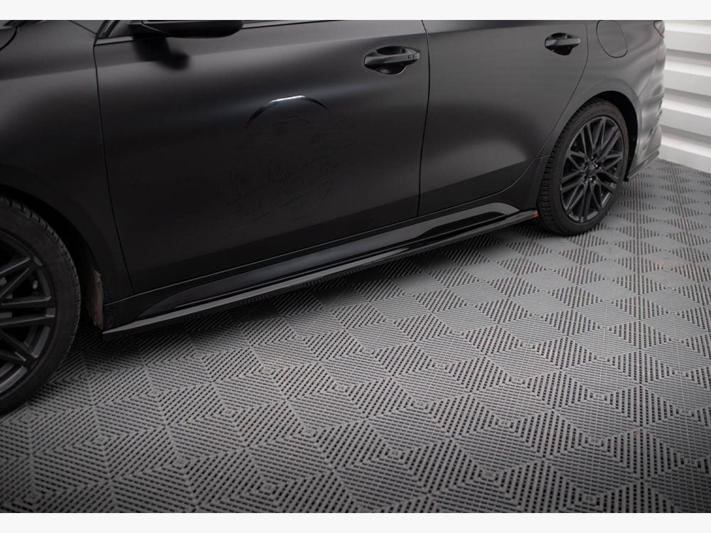 Maxton Design Side Skirts Diffusers Kia Proceed GT / GT-Line Mk1 Facelift / Ceed GT Mk3 Facelift