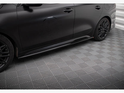 Maxton Design Side Skirts Diffusers Kia Proceed GT / GT-Line Mk1 Facelift / Ceed GT Mk3 Facelift