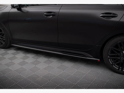Maxton Design Side Skirts Diffusers Kia Proceed GT / GT-Line Mk1 Facelift / Ceed GT Mk3 Facelift