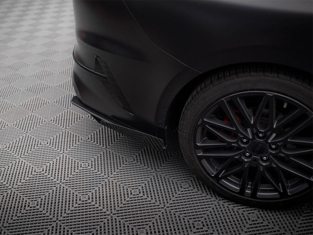 Maxton Design Street Pro Rear Side Splitters + Flaps KIA ProCeed GT Mk1 Facelift