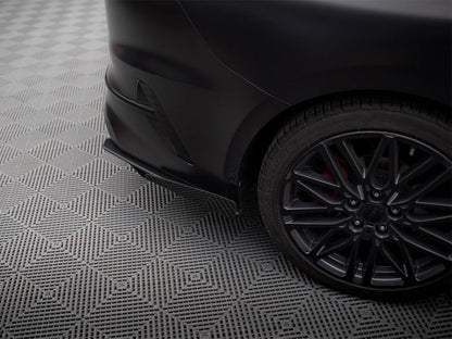 Maxton Design Street Pro Rear Side Splitters + Flaps KIA ProCeed GT Mk1 Facelift