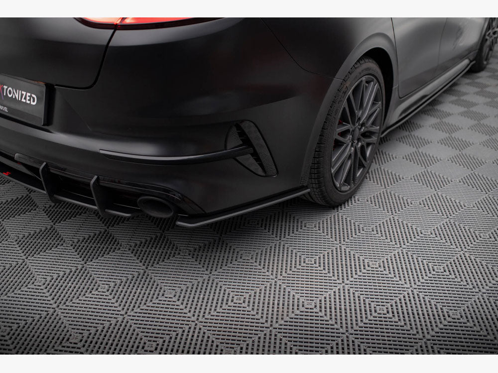 Maxton Design Street Pro Rear Side Splitters KIA ProCeed GT Mk1 Facelift