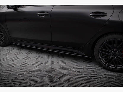 Maxton Design Street PRO Side Skirts Diffusers Kia Proceed GT / GT-Line Mk1 Facelift / Ceed GT Mk3 Facelift