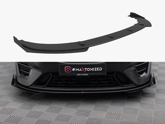 Maxton Design Street PRO Front Splitter + Flaps Kia Proceed GT Mk3 Facelift / Ceed GT / GT - Line Mk1 Facelift