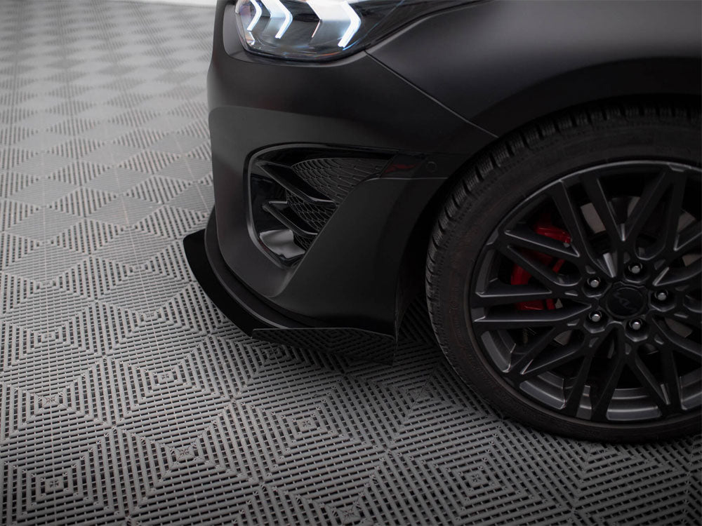 Maxton Design Street PRO Front Splitter + Flaps Kia Proceed GT Mk3 Facelift / Ceed GT / GT - Line Mk1 Facelift