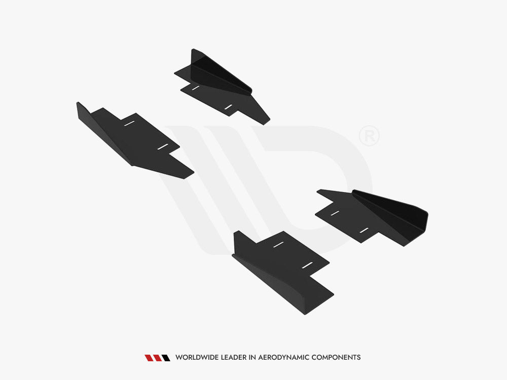 Maxton Design Side Flaps Audi A5 / A5 S-Line / S5 Coupe / Cabrio 8T / 8T Facelift