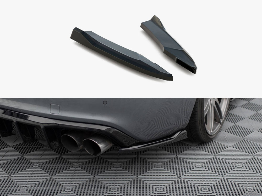 Maxton Design Rear Side Splitters Audi S5 / A5 S-Line Coupe 8T Facelift