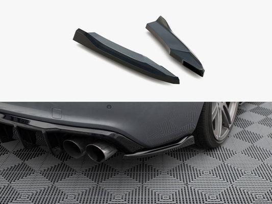 Maxton Design Rear Side Splitters Audi S5 / A5 S-Line Coupe 8T Facelift