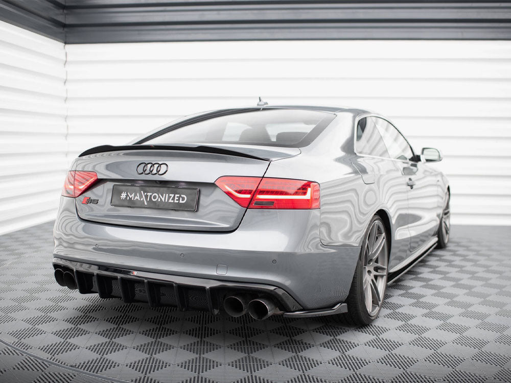 Maxton Design Rear Side Splitters Audi S5 / A5 S-Line Coupe 8T Facelift