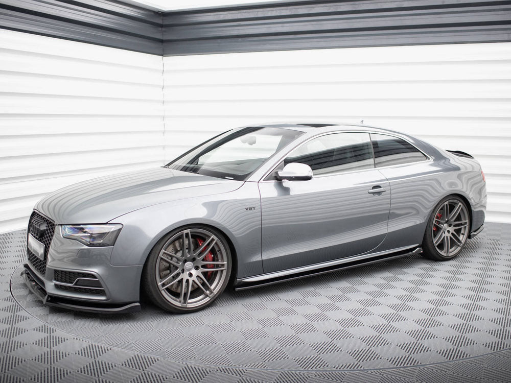 Maxton Design Side Skirts Diffusers V.2 Audi S5 / A5 S-Line Coupe 8T