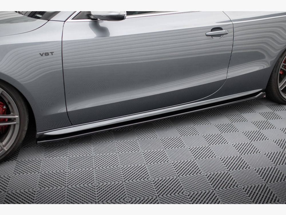 Maxton Design Side Skirts Diffusers V.2 Audi S5 / A5 S-Line Coupe 8T