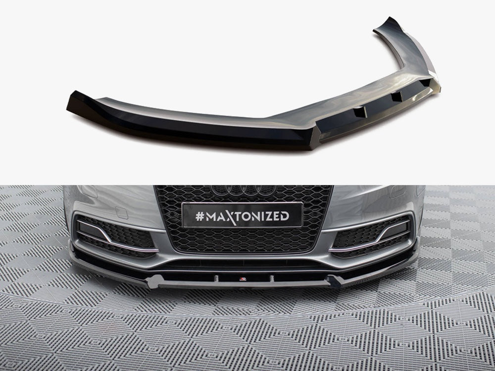 Maxton Design Front Splitter V.3 Audi S5 / A5 S-Line Coupe / Sportback 8T Facelift