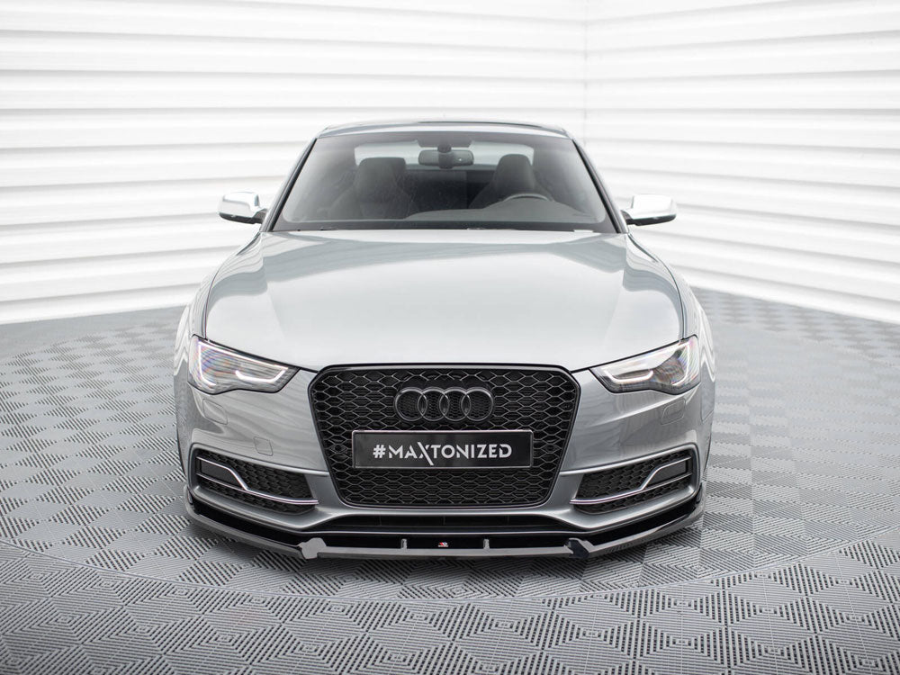 Maxton Design Front Splitter V.3 Audi S5 / A5 S-Line Coupe / Sportback 8T Facelift