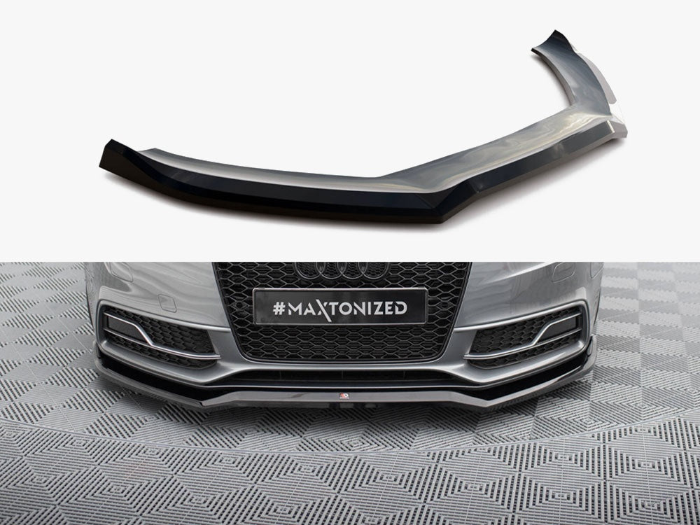 Maxton Design Front Splitter V.4 Audi S5 / A5 S-Line Coupe / Sportback 8T Facelift