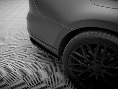 Maxton Design Rear Splitter (Vertical Bars) Volkswagen Passat R-Line B8