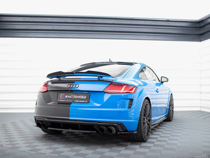 Maxton Design Central Rear Splitter Audi TT S 8S Facelift