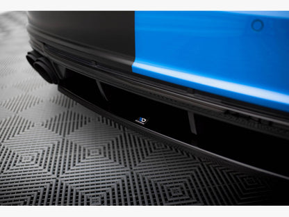 Maxton Design Central Rear Splitter Audi TT S 8S Facelift