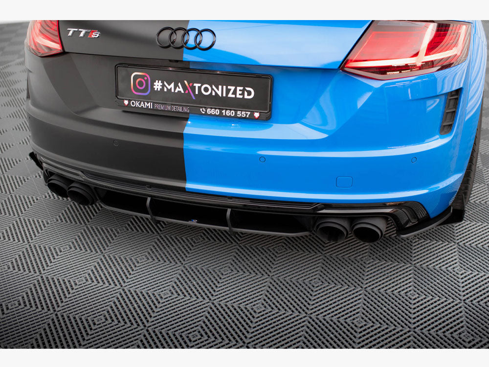 Maxton Design Street PRO Rear Diffuser Audi TT S 8S Facelift